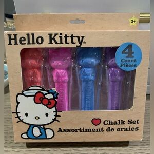 Hello Kitty 4 Piece Chalk Set
